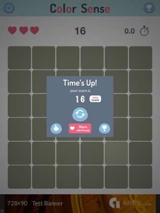 Crazy Color Sense screenshot