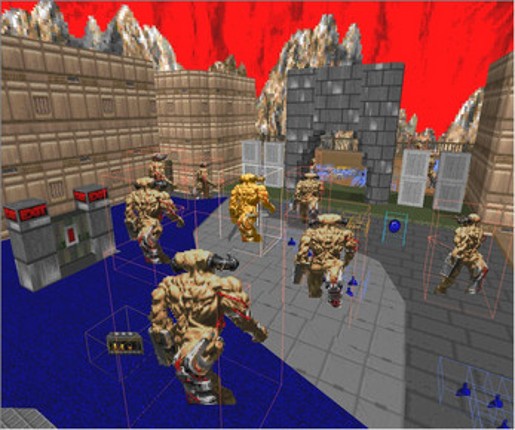 Doom 2 Final Boss Battle Replacement Maps screenshot