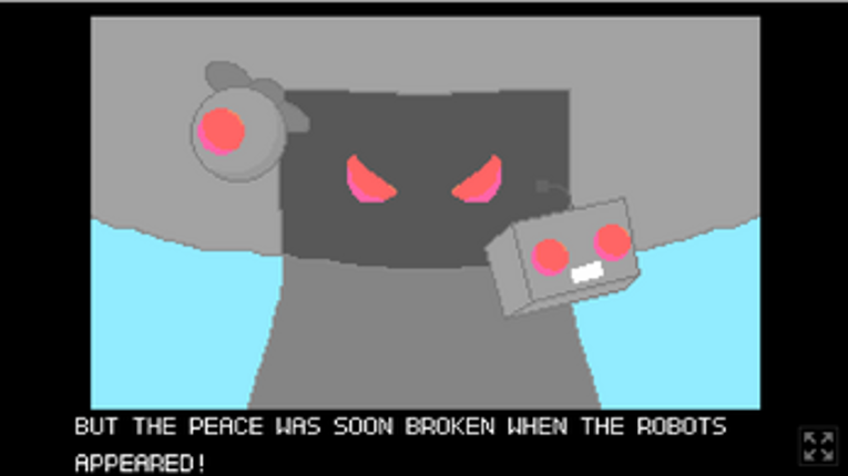 Froggy vs the Robots screenshot