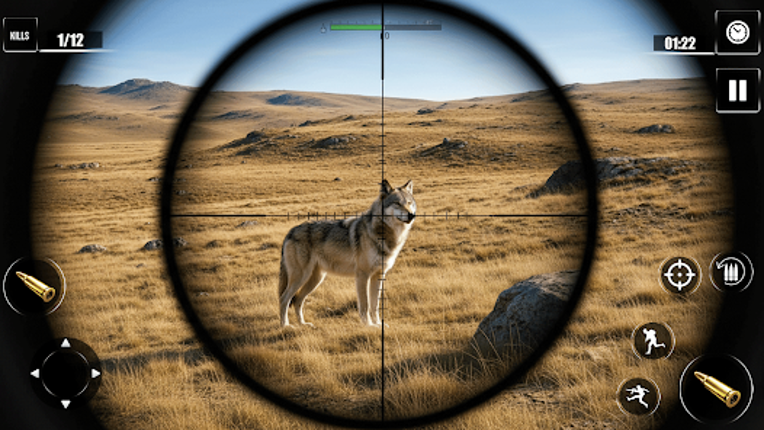Wild Animal Sniper Hunter Game screenshot