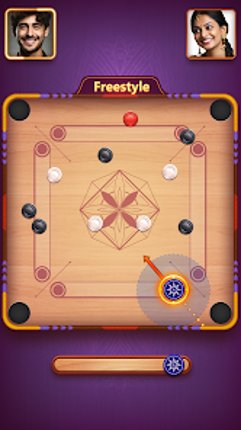 Carrom Plus-Disc Board Game screenshot