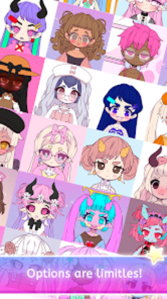 Mimistar dress up chibi doll screenshot