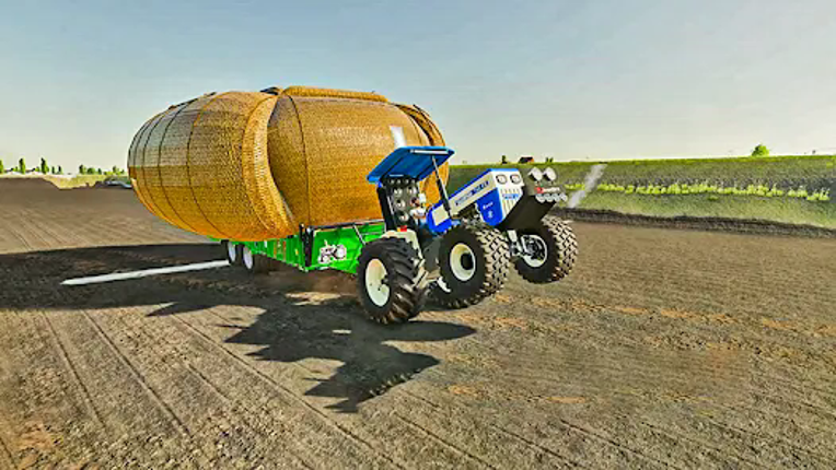 US Tractor Farming: Tractor 3D Image