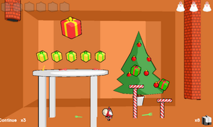Santa and the giant cake screenshot
