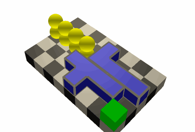 YAPP: Yet Another Pushing Puzzler - Prototype screenshot