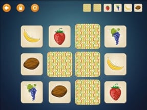 Little Genius Matching Game - Fruits - FREE Image