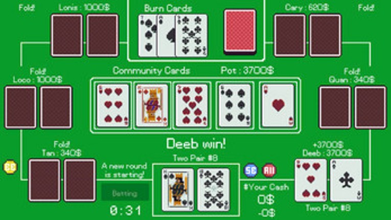 Pocket Poker - Poker Texas hold 'em screenshot