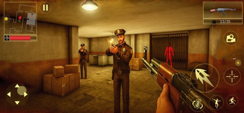 Prison Escape 3D Simulator screenshot