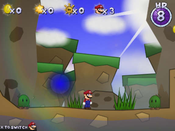 Super Mario on Scratch 6 Enlightened - HTML Port Image