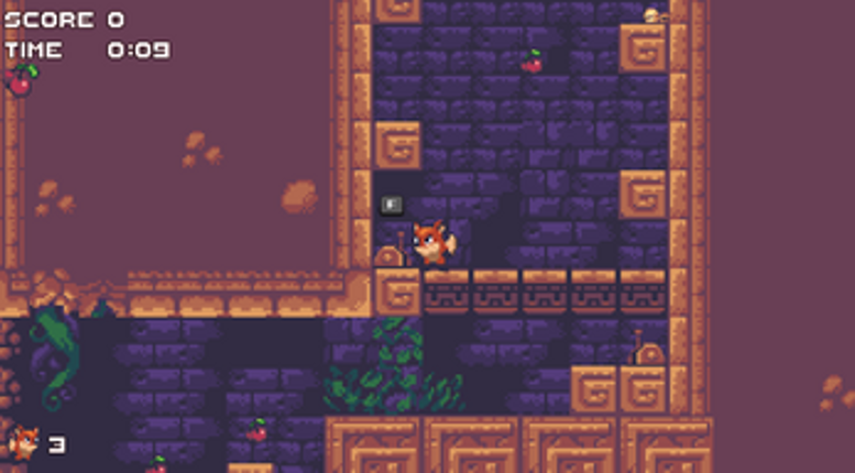 The brave fox Image