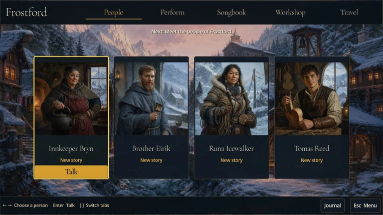 Wandering Bard Image