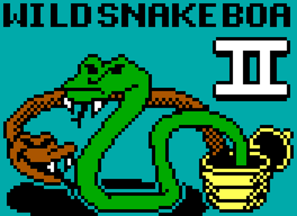 Wild Snake Boa II - a snake game for MS-DOS Image