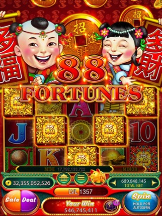 88 Fortunes Slots Casino Games screenshot