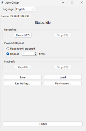 AutoClicker (自動連點器) Image