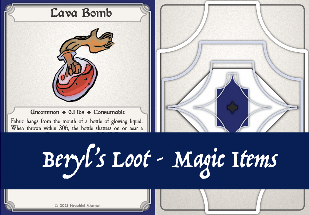 Games like Beryl's Loot - Magic item cards
