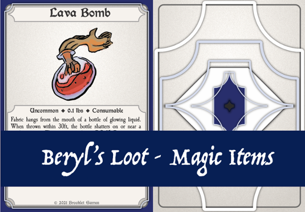 Beryl's Loot - Magic item cards Game Cover