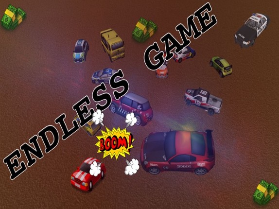 Cartoon Car Chase Challenge Image