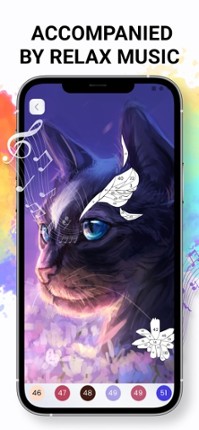 Coloring book Color by number Image