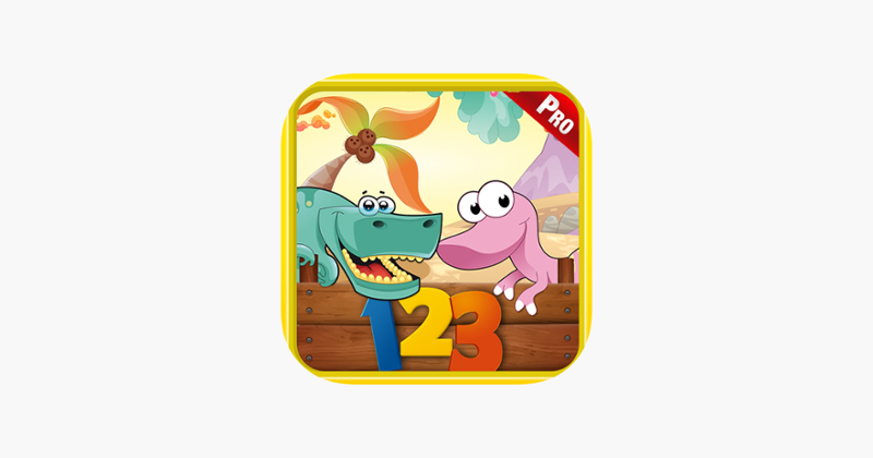 Dino Counting Math 123 Numbers Game Cover