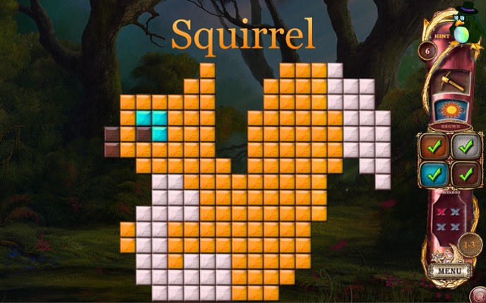 Fantasy Mosaics 14: Fourth color screenshot