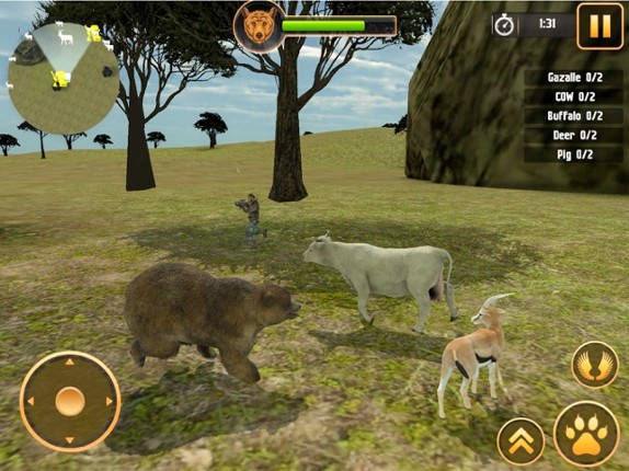 Flying Wild Animals Simulator screenshot