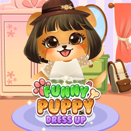 Funny Puppy Dressup Game Cover