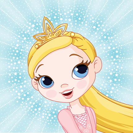 Princess memory game for kids Image