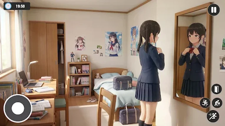 High School Anime Girl Sim 3D screenshot