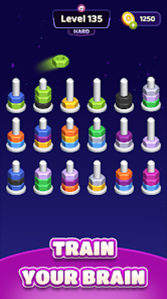 Nut Sort Blast: Color Puzzle screenshot