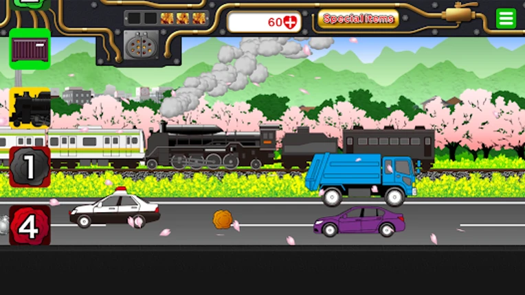 Steam locomotive choo-choo screenshot