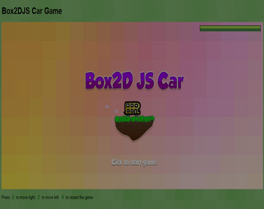 Box 2D Car Game Image