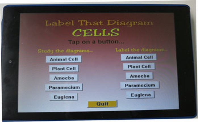 Label that Diagram - Cells screenshot