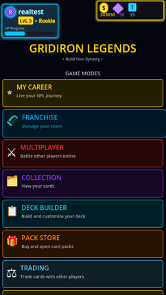 Gridiron Legends - Web Version Image