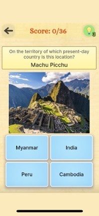 History Game screenshot