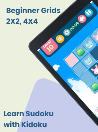 Kidoku – Kids Sudoku Puzzle Image