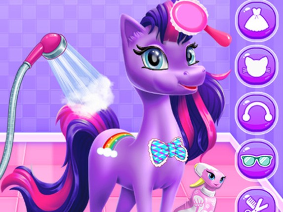 Magical Unicorn Grooming World Image