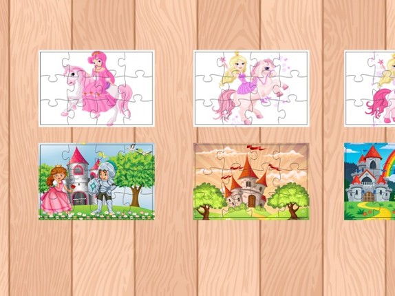 My Pony Princess Jigsaw Puzzles Games For Kids screenshot