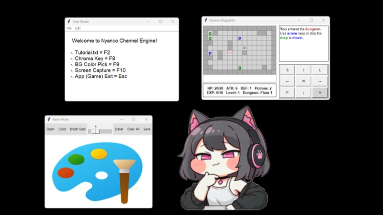 Nyanco Channel Engine screenshot