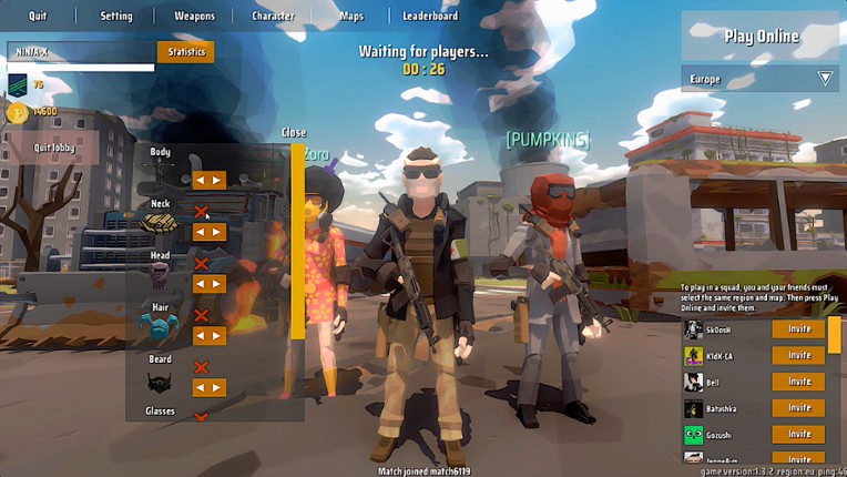 Polygon Bit Battle Royale screenshot