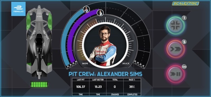 Scalextric SparkPlug Formula E screenshot