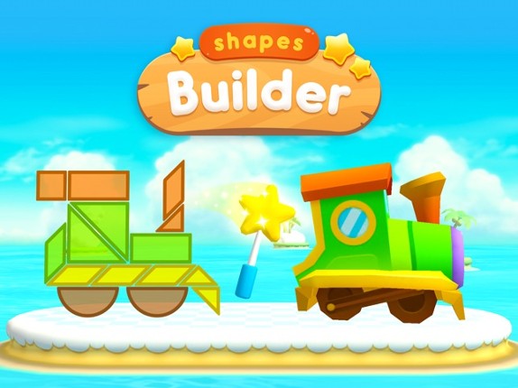 Shapes Builder - Educational tangram puzzle game for preschool children by Play Toddlers (Free Version) screenshot