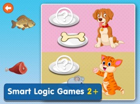 Smart Logic Games:Toddler Kids &amp; Baby Learning App Image