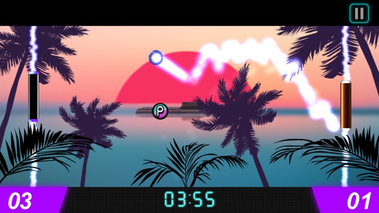 Synth Pong screenshot