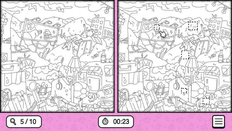 There's No Differences: Monsters screenshot