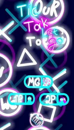 TIC-TAC-TOE with AI in 3 levels and 2 player and bonus game and question Image