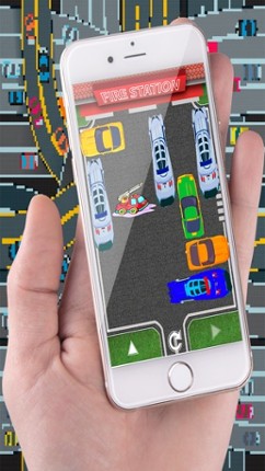 Unblock firetruck car puzzles game daily solutions screenshot