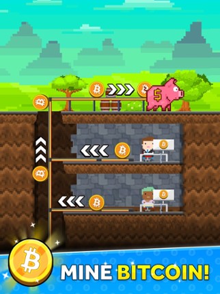Bitcoin Miner: Idle Tycoon screenshot