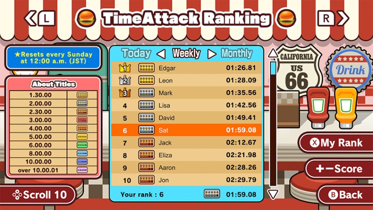 BURGER Shot screenshot