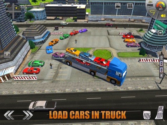 Car Transport Truck USA 2017 - Cargo Transporter Image