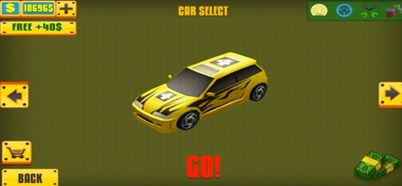 Cartoon Car Chase Challenge screenshot
